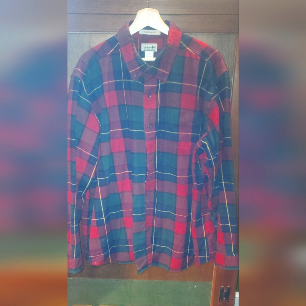 L.l. Bean Flannel Shirt